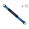 Tie 4 Safe 2" x 60" Axle Straps w/ Sleeve & D Rings, WLL: 3, 333 lbs., PK12 RT41A-60M18-BU-C-12 - alternate 1